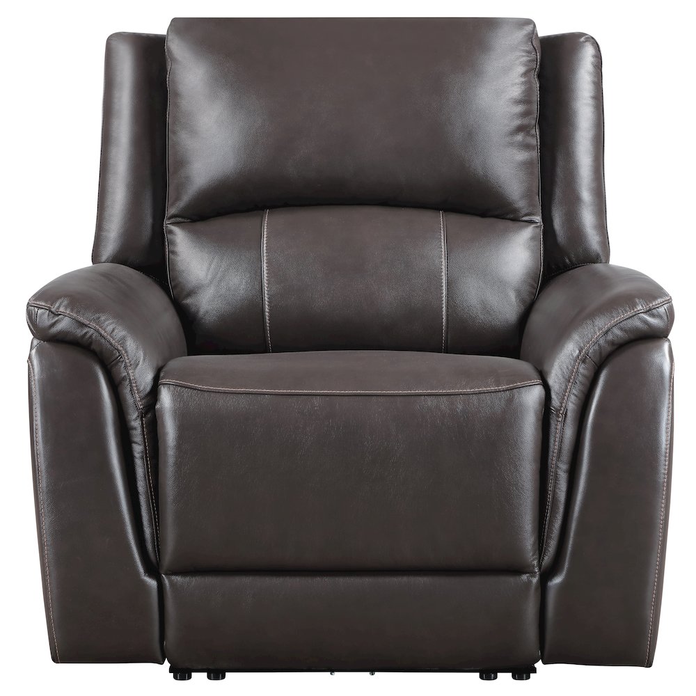 Alexandria PWR Recliner Chocolate