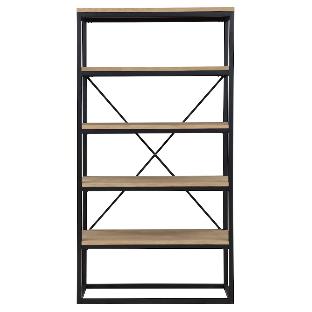 Magnolia Black Bookcase