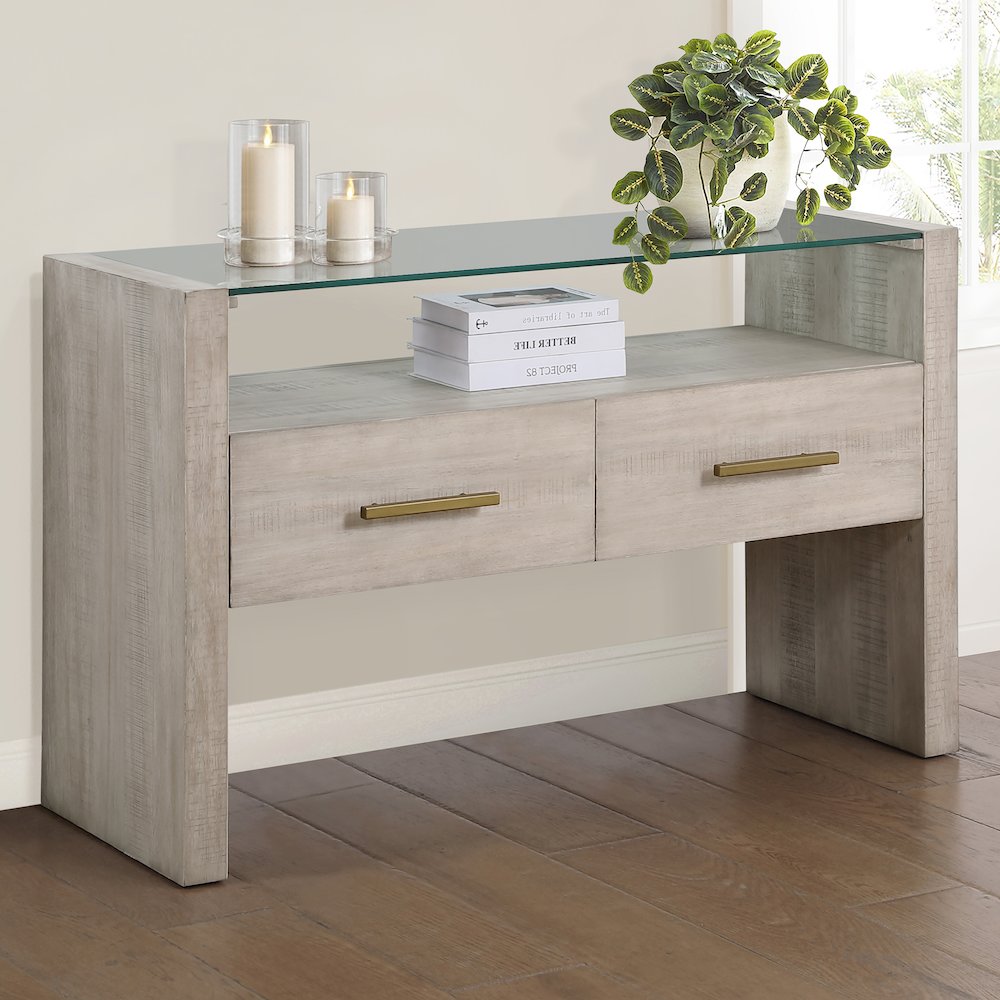 Garland Blonde Sofa Table