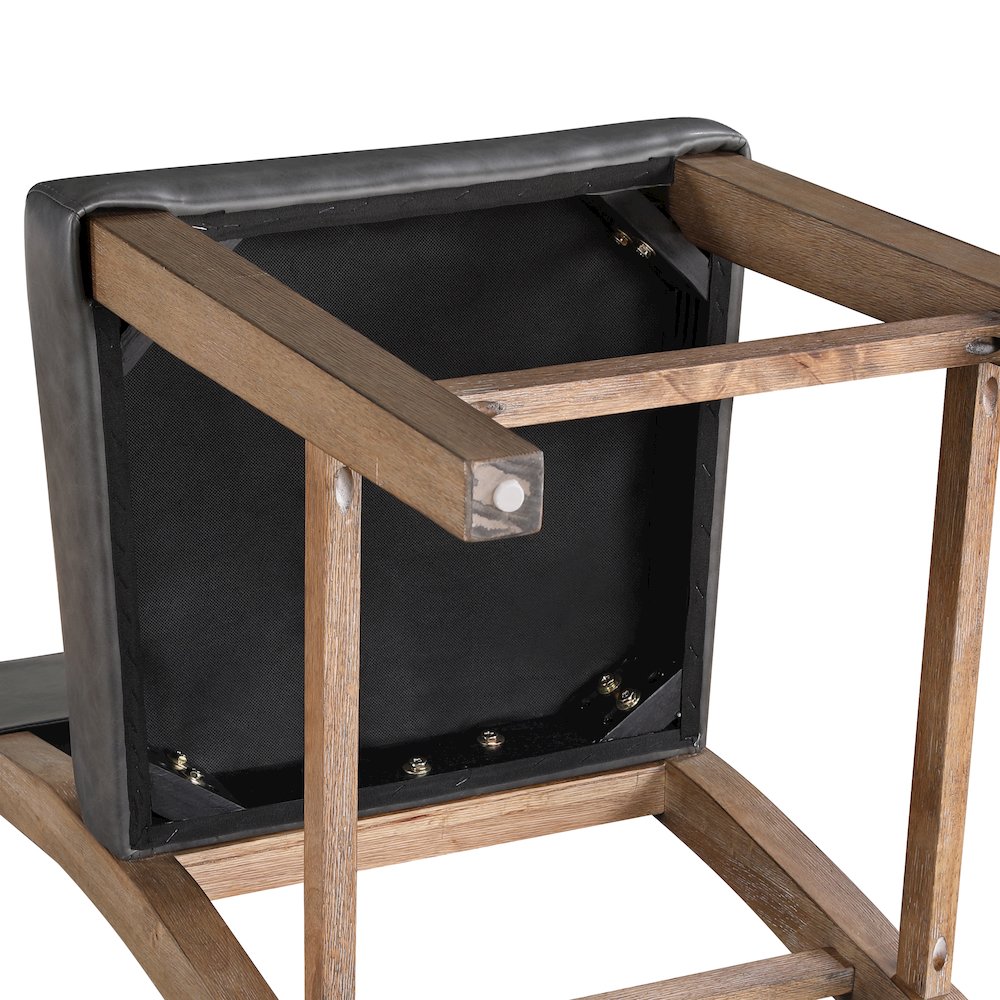 Aubrey Brown Counter Chair