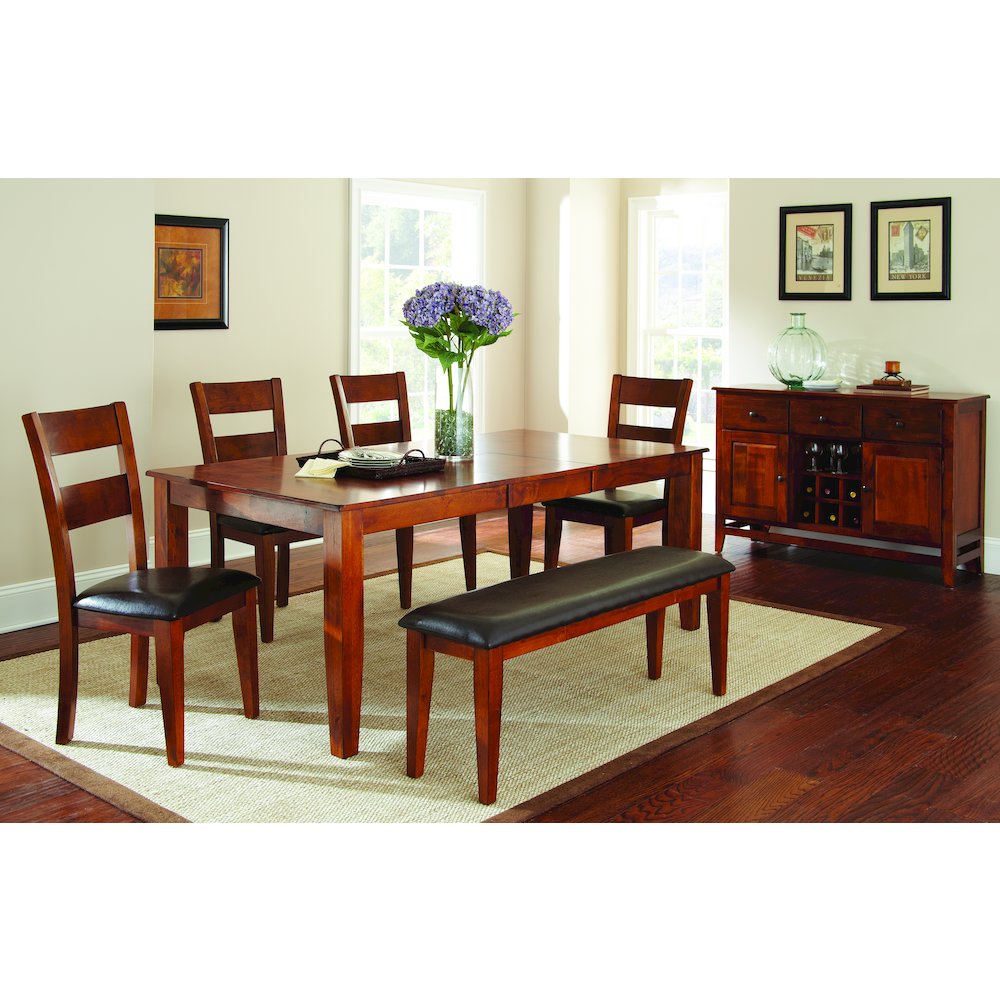 Mango Dining Table w/18″ Butterfly Leaf