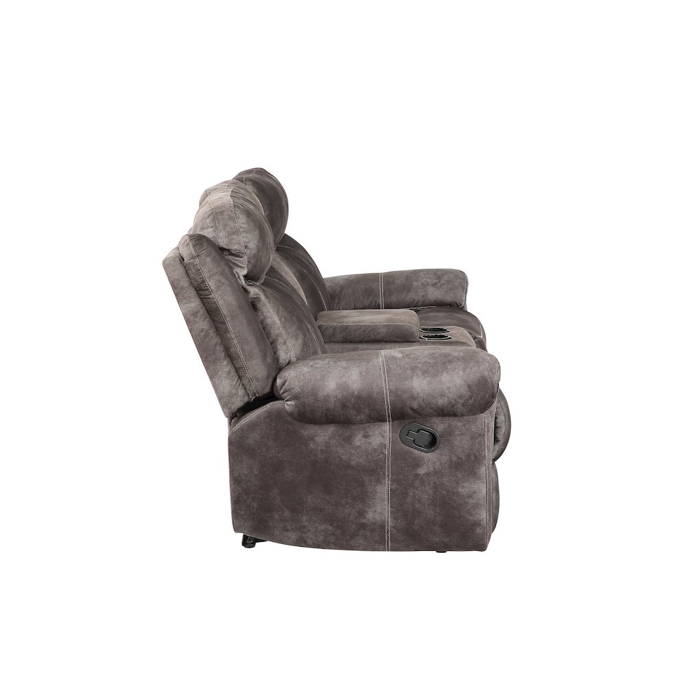 Nashville Glider Recliner Conso Grey