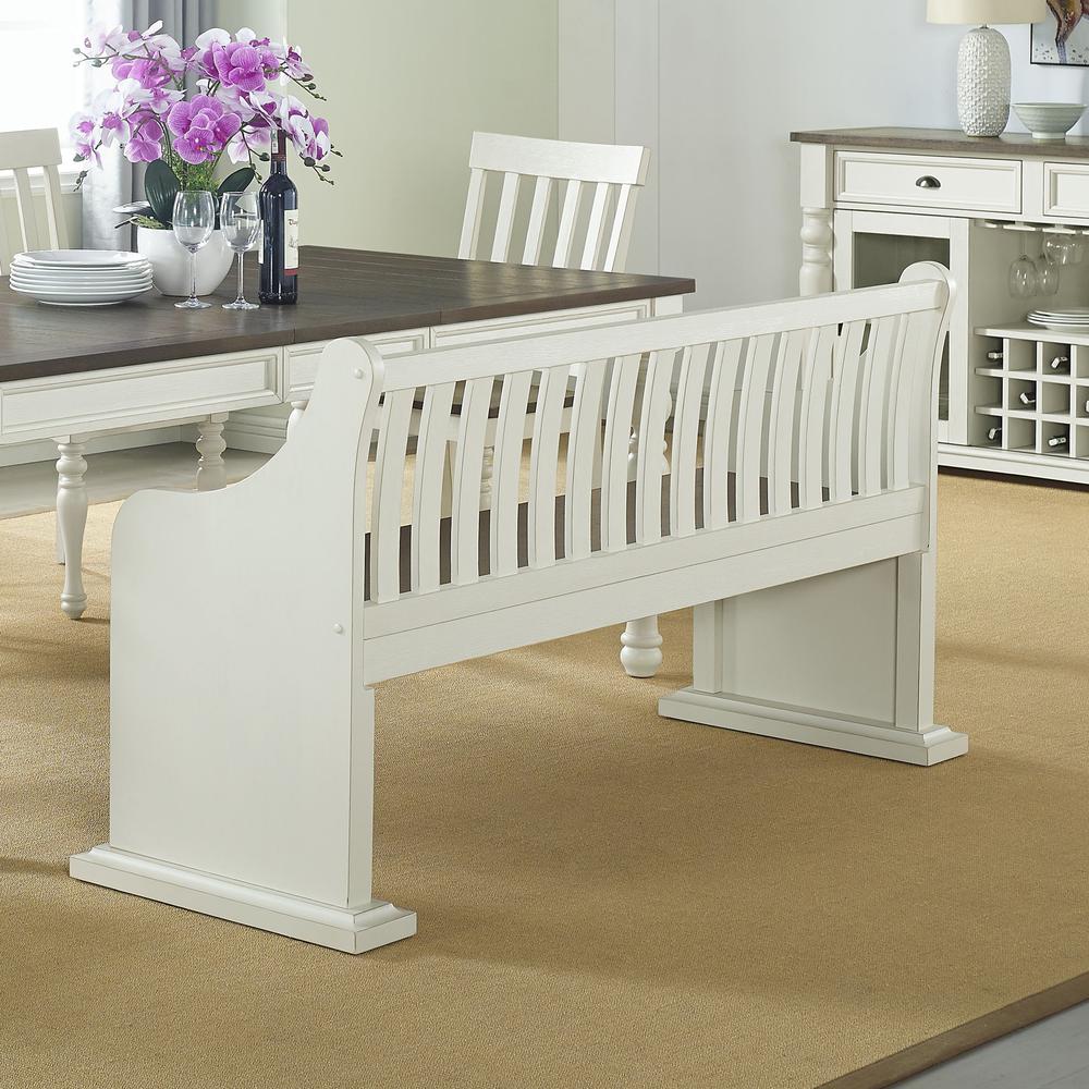 Joanna Two Tone Storage Bench