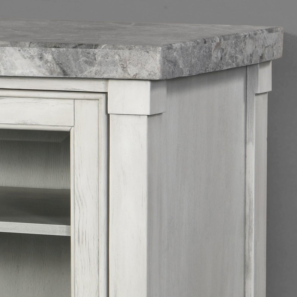 Canova Gray Marble Top Server