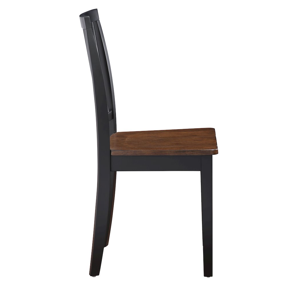 Walnut and Ebony finish