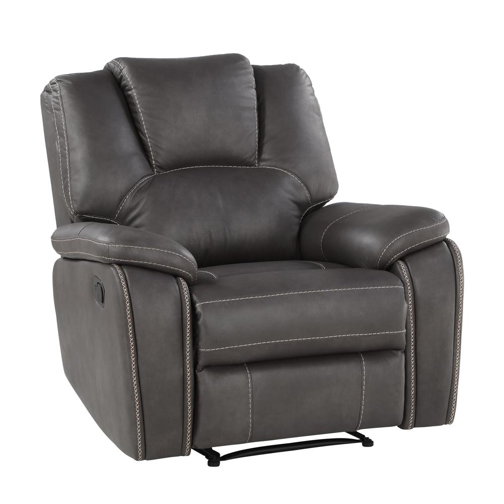 Katrine Manual Recliner – Charcoal