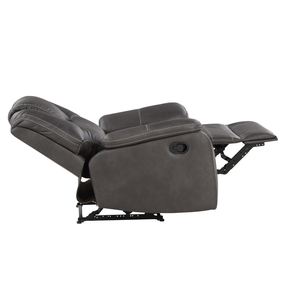 Katrine Manual Recliner – Charcoal