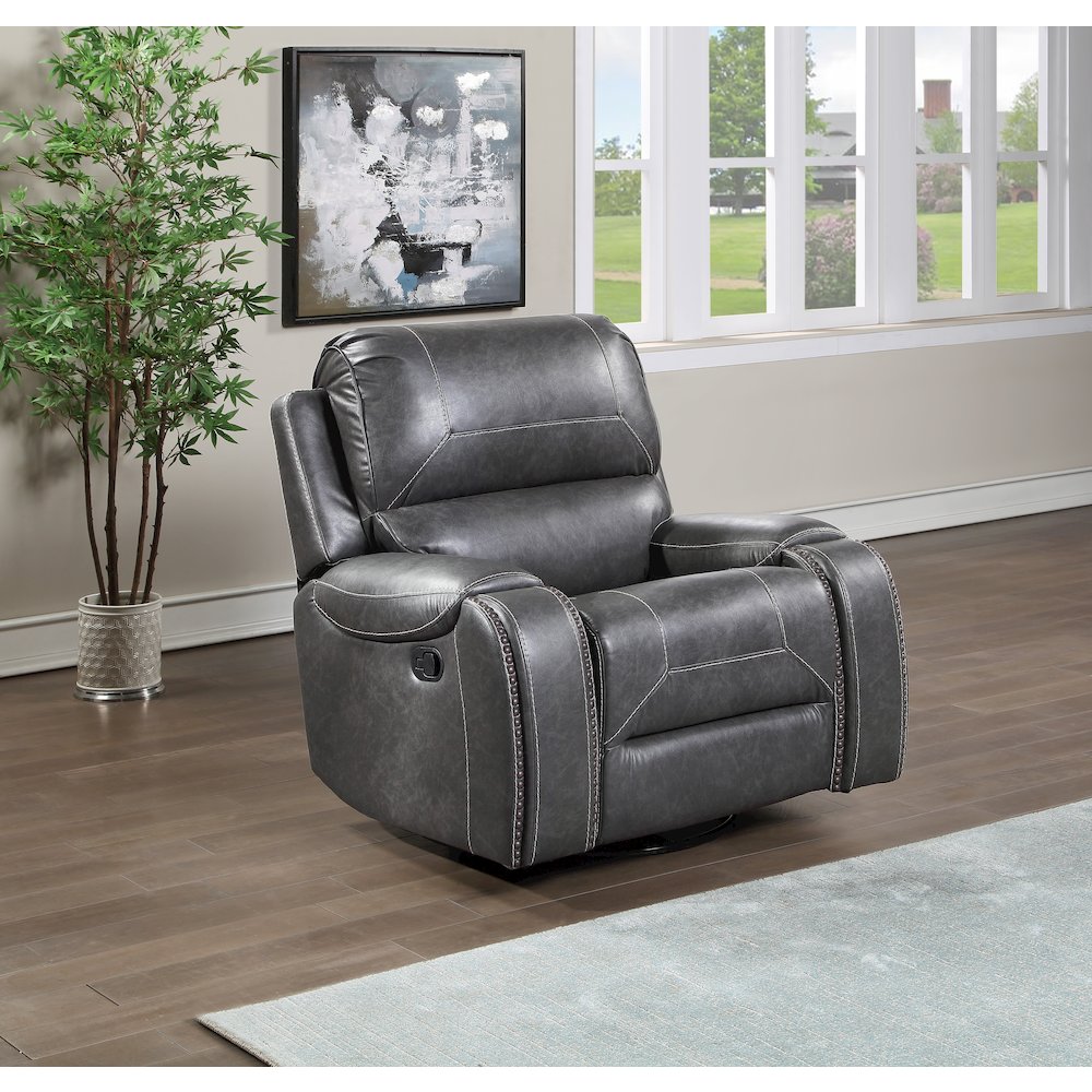 Keily Gray Manual Recliner