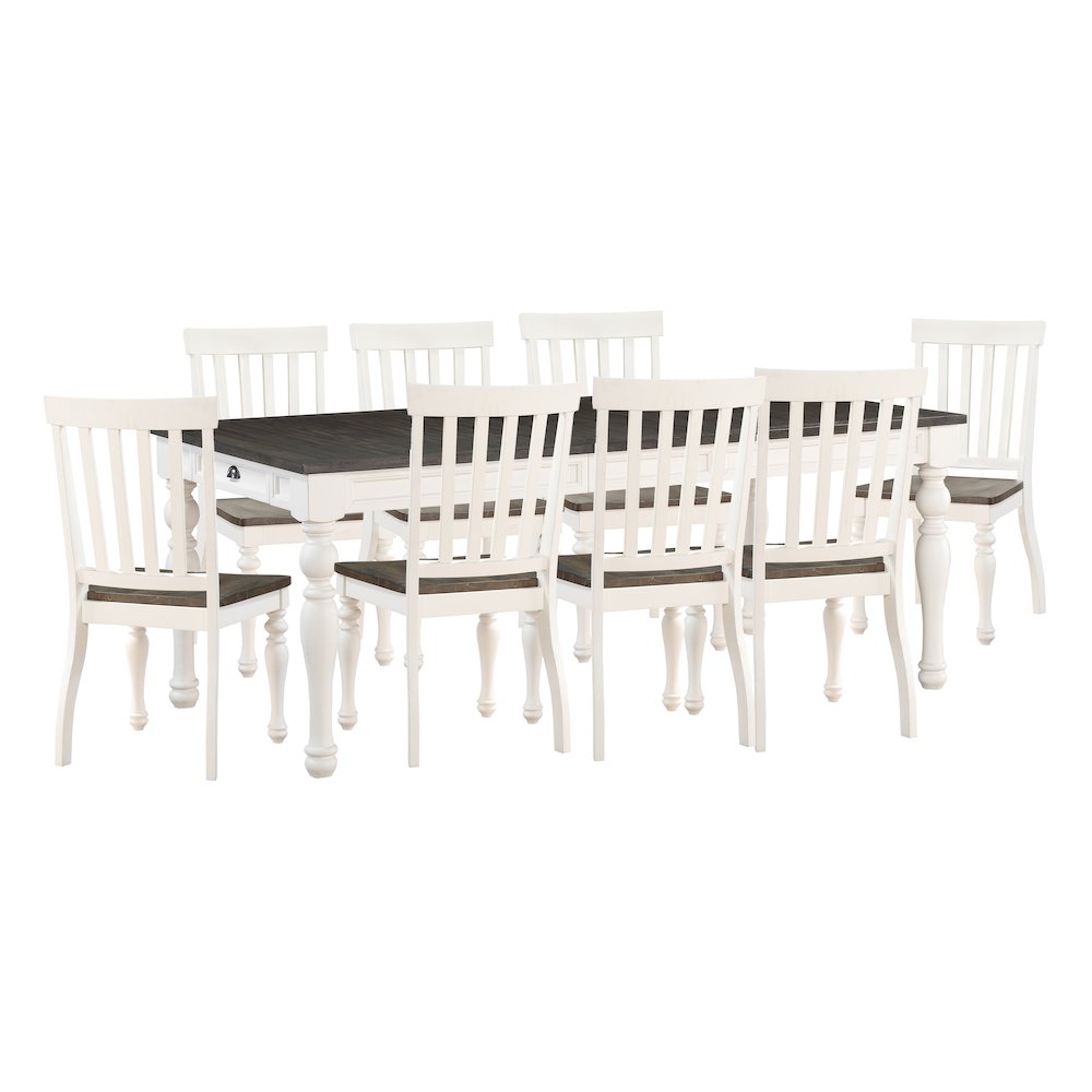 Joanna 9pc Set Two Tone