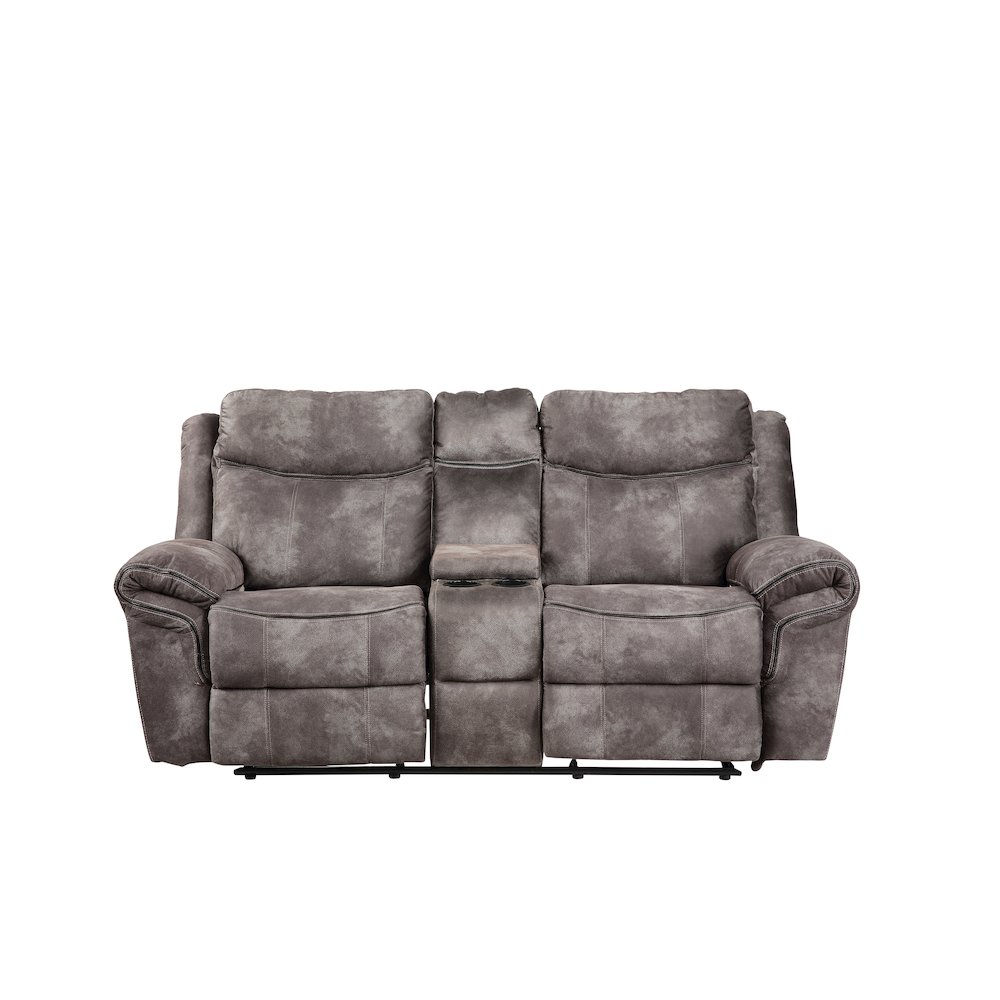 Nashville Glider Recliner Conso Grey