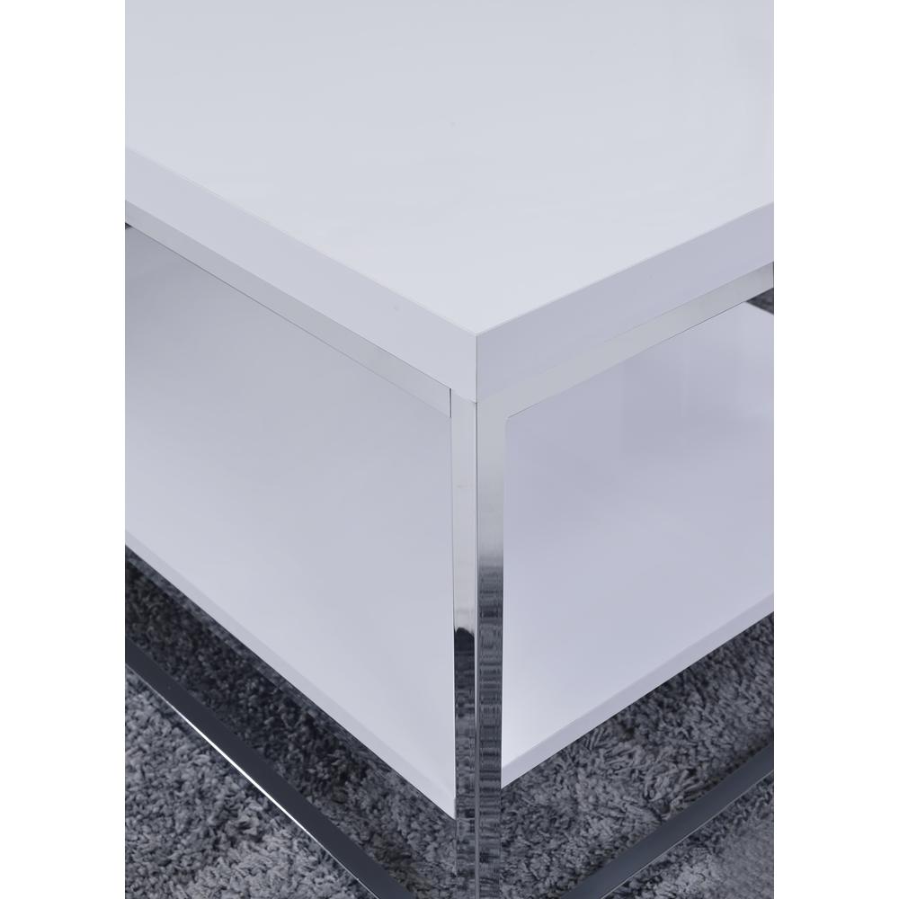 Lucia Cocktail Table White