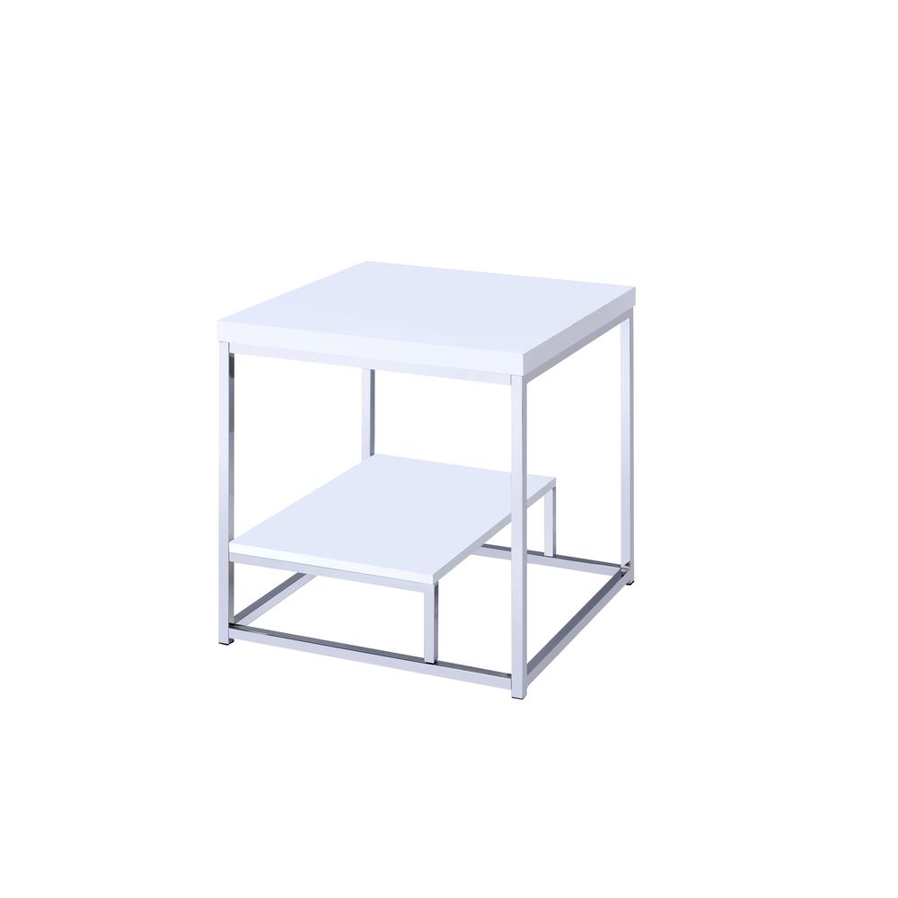Lucia End Table White