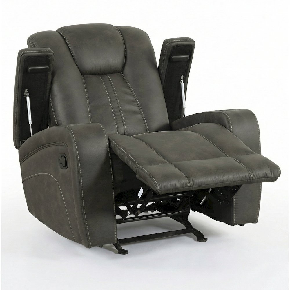 Marlow Charcoal Manual Recliner