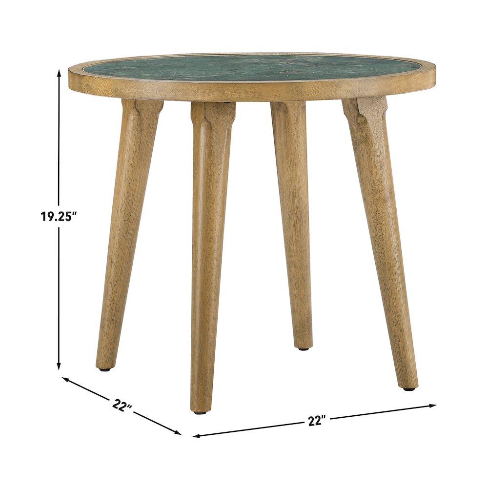 Novato Sintered Stone End Table