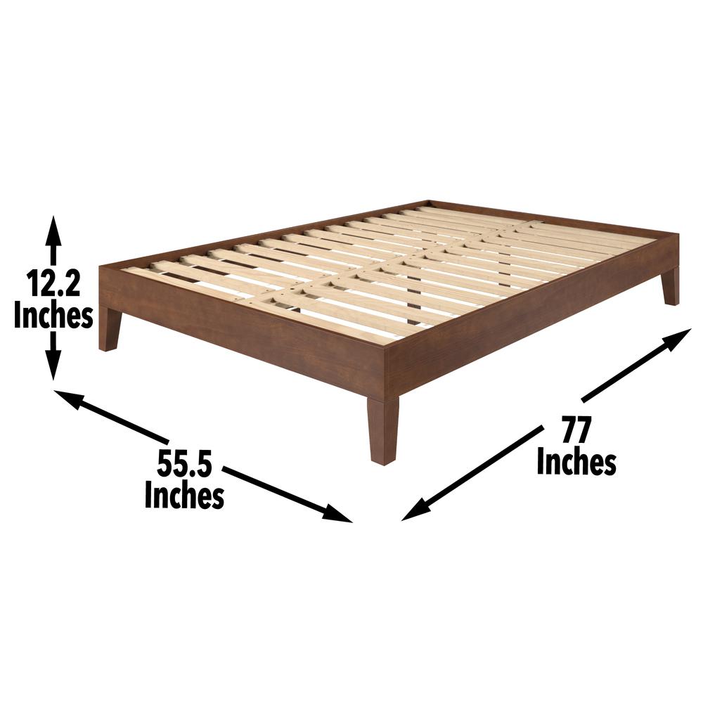 Nix Solid Wood Full Platform bed