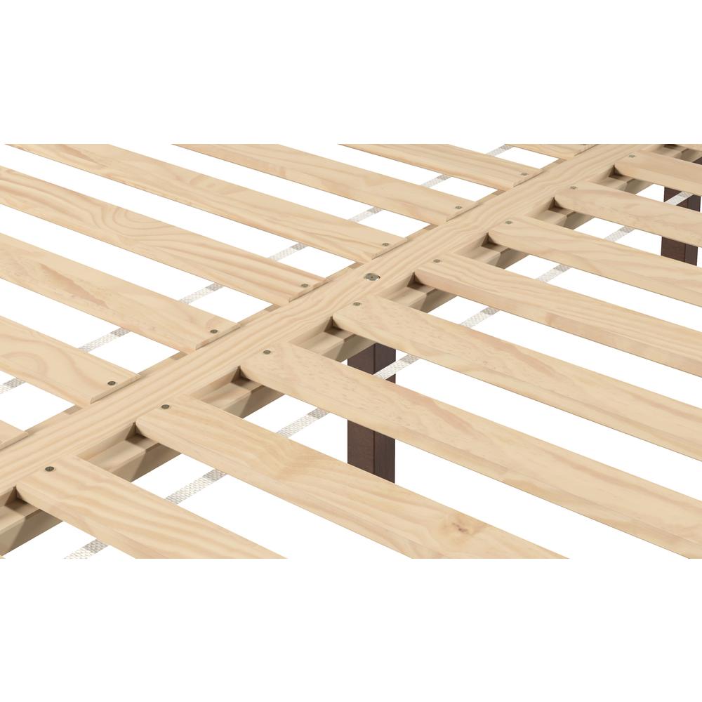 Nix Solid Wood King Platform Bed