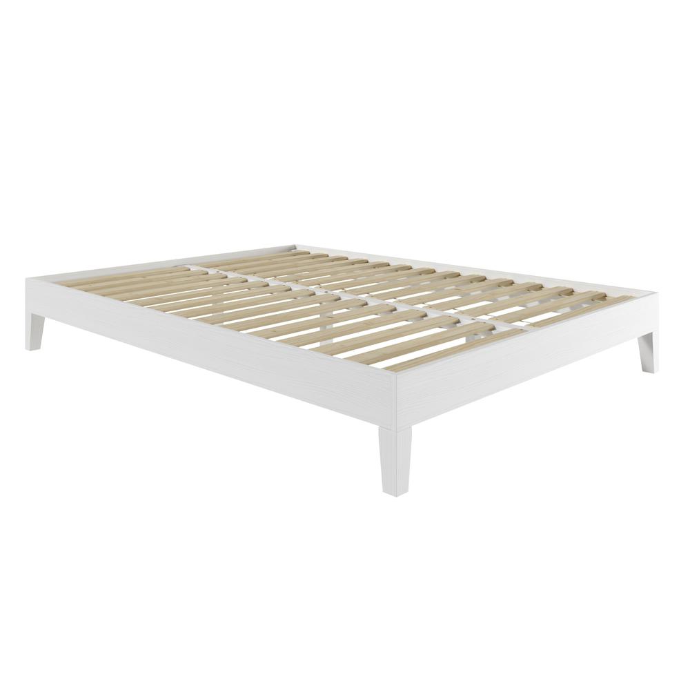 Nix Solid Wood Queen Platform Bed