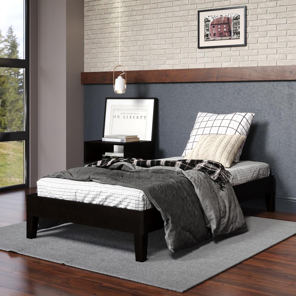 Nix Solid Wood Platform Bed