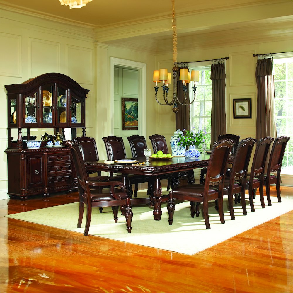 Antoinette Ped Table w/24″ Leaf