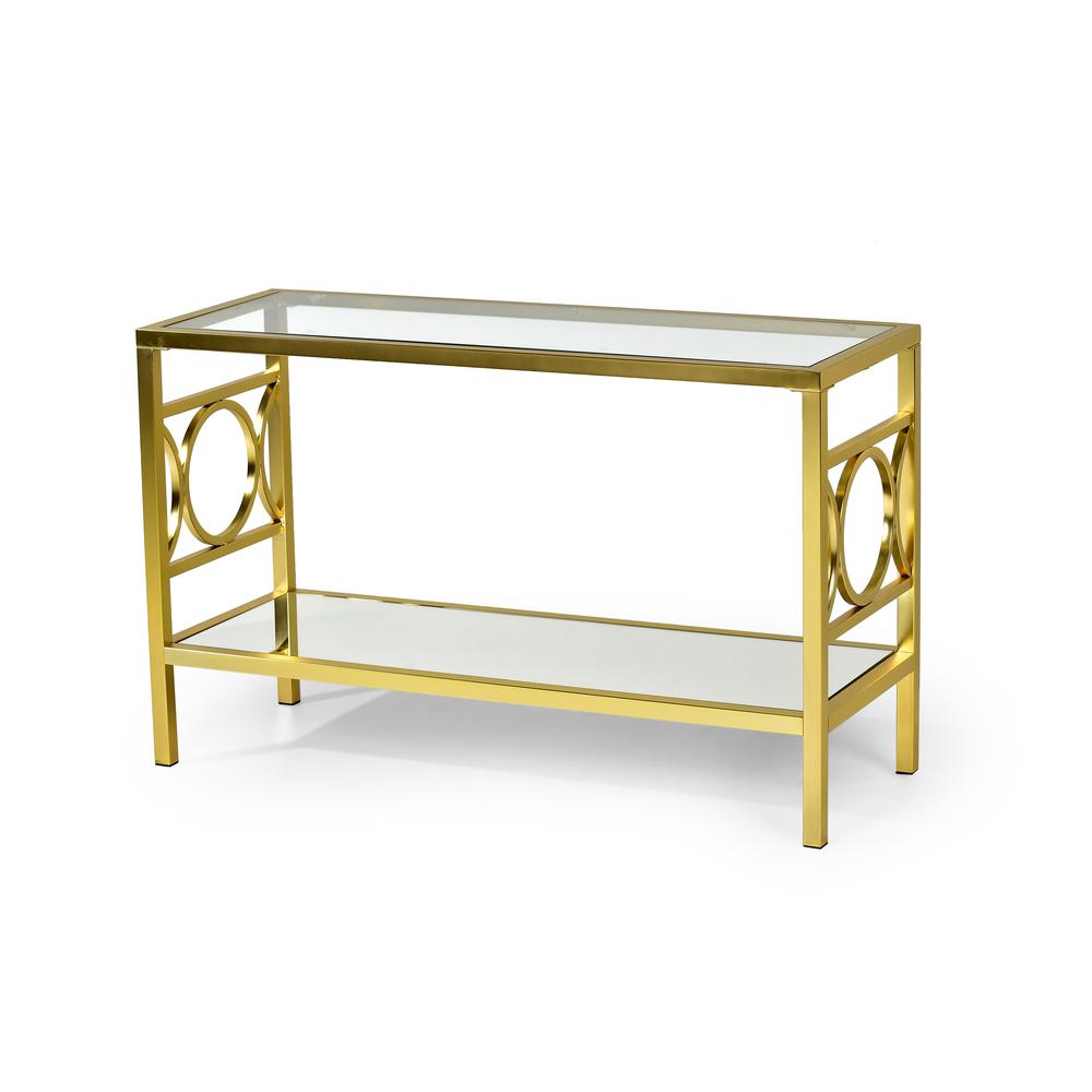 Olympia Sofa Table Gold