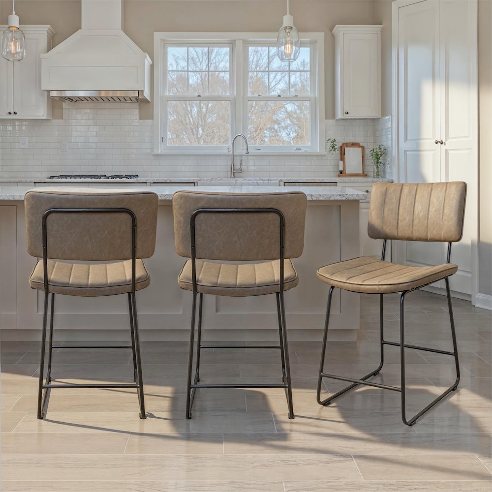 Tribeca Gray Counter Stool
