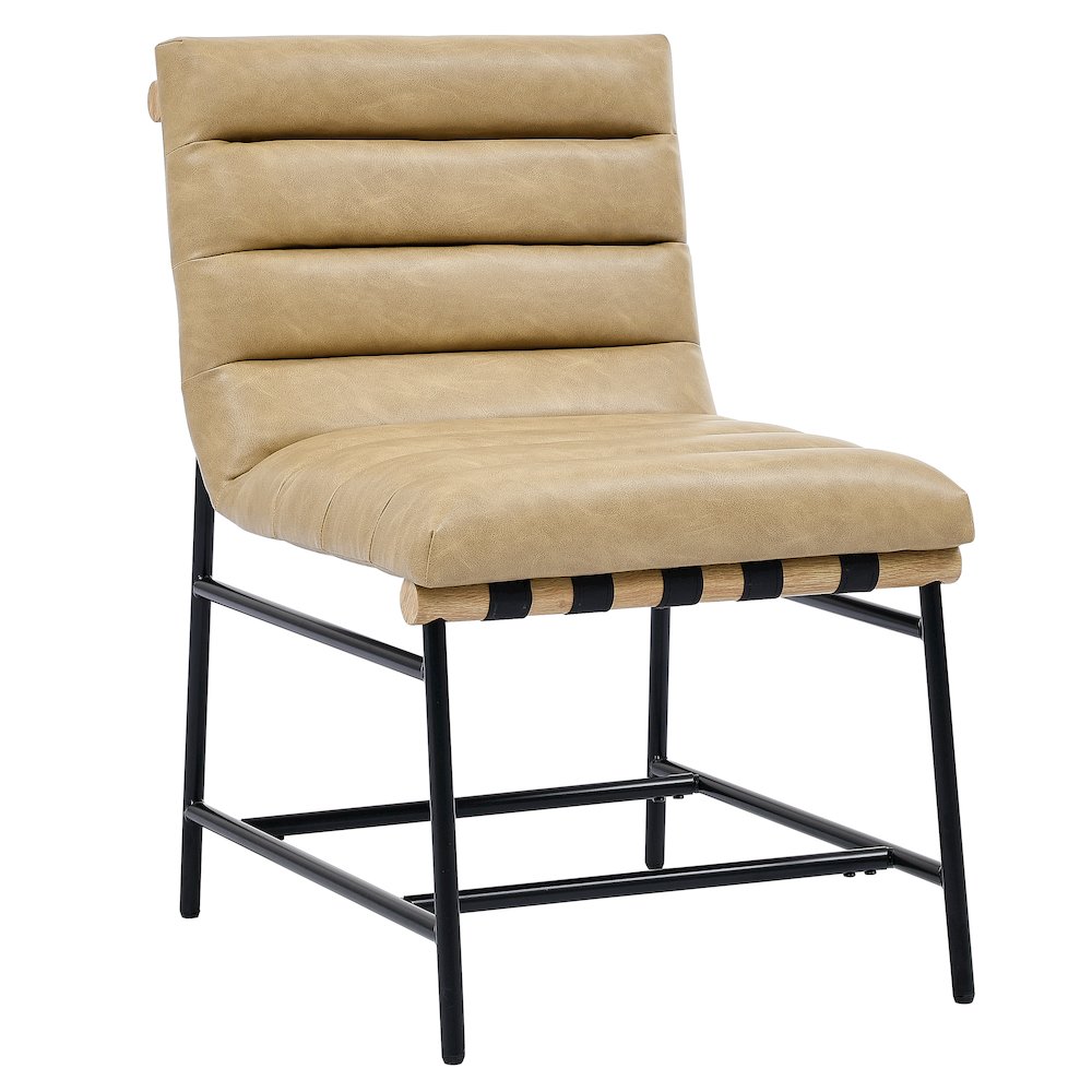 Yves Dining Table+Nicco Sand PU Chairs 5