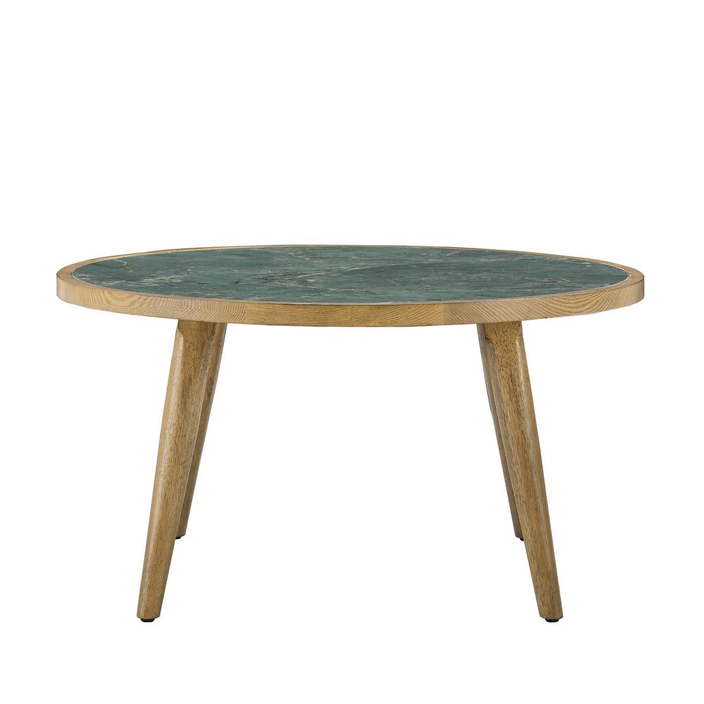 Novato Cocktail Table with Sintered Stone Inlay Top