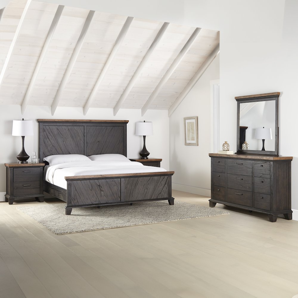 Bear Creek Brown Queen 4pc Set