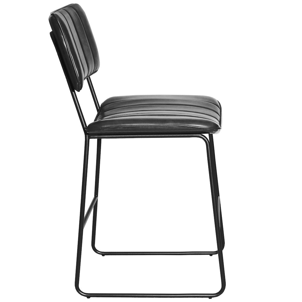 Tribeca Black Counter Stool