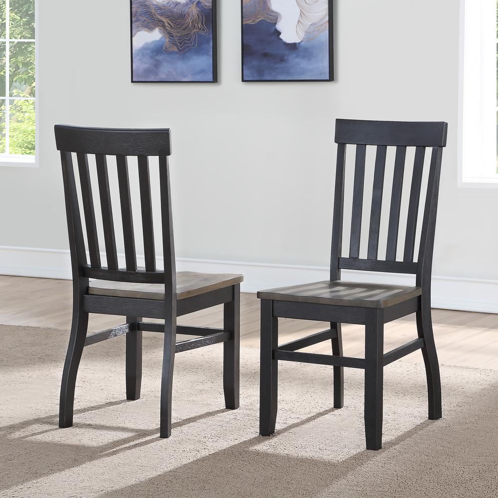Raven Noir Side Chair