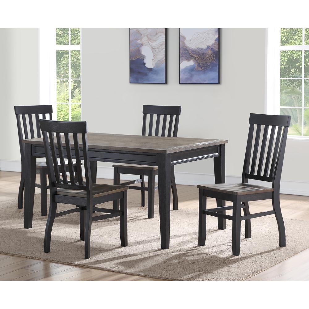 Raven Noir Side Chair