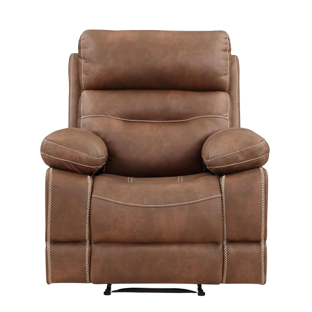 Rudger Manual Recliner Chair Brown