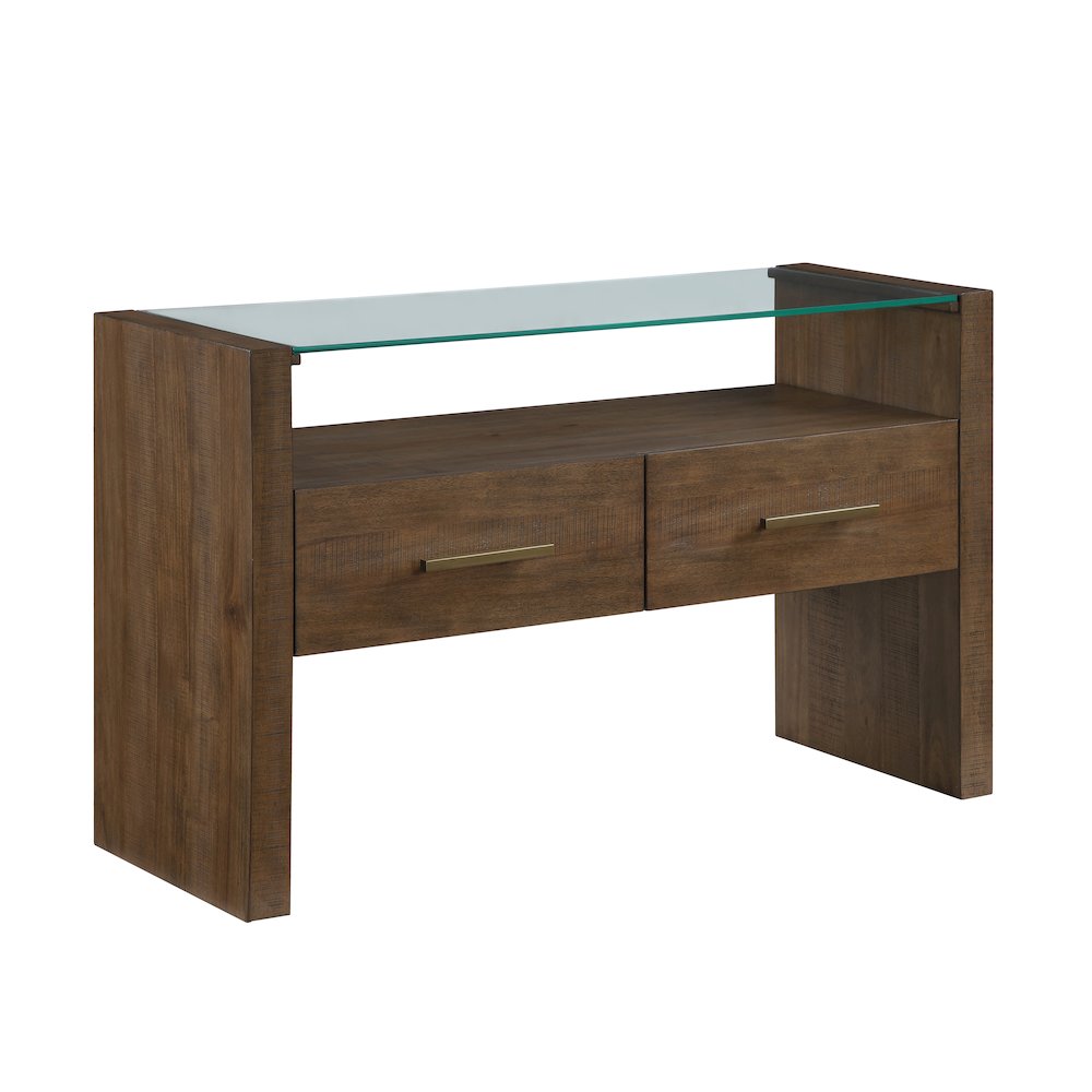 Garland Glass Top Sofa Table