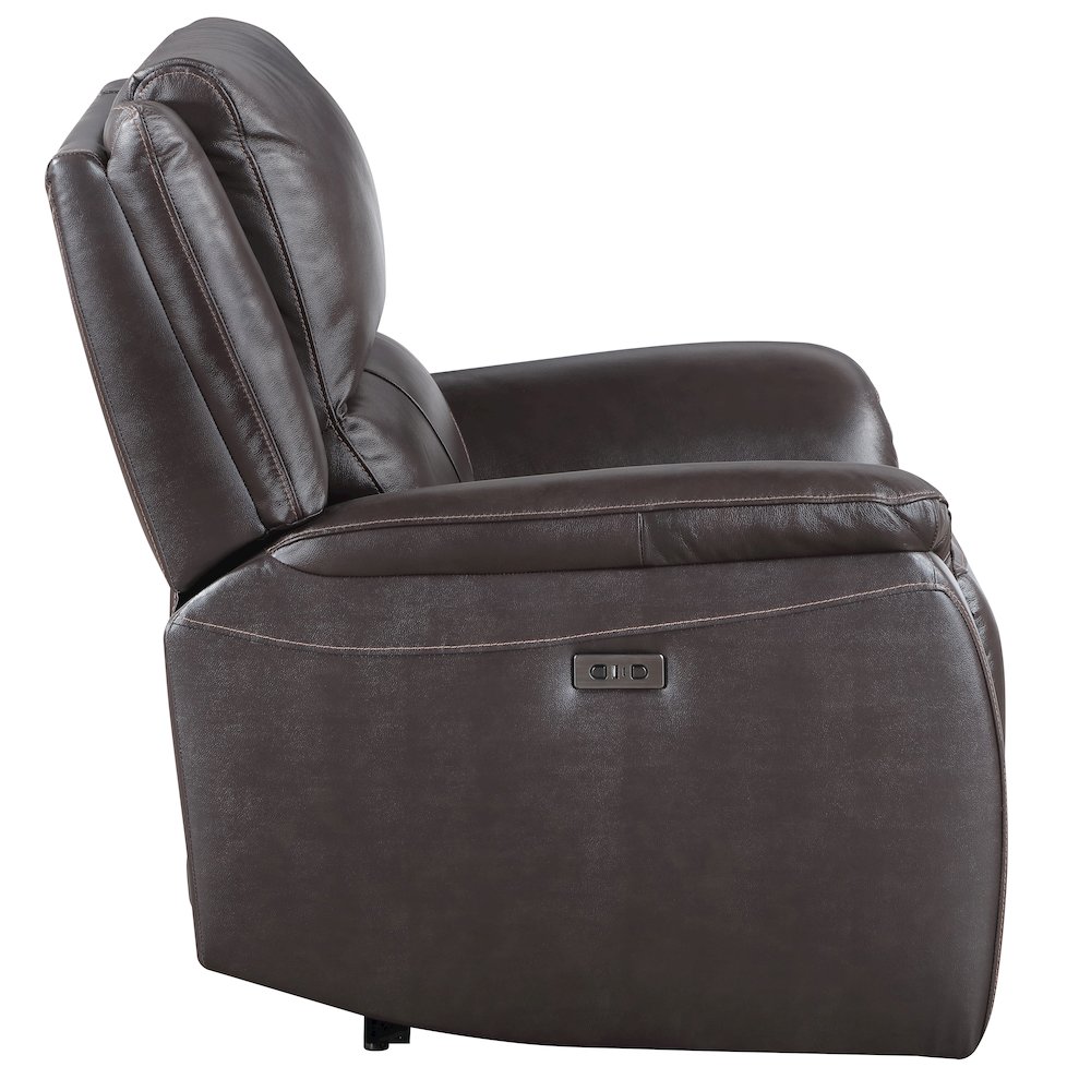 Alexandria PWR Recliner Chocolate