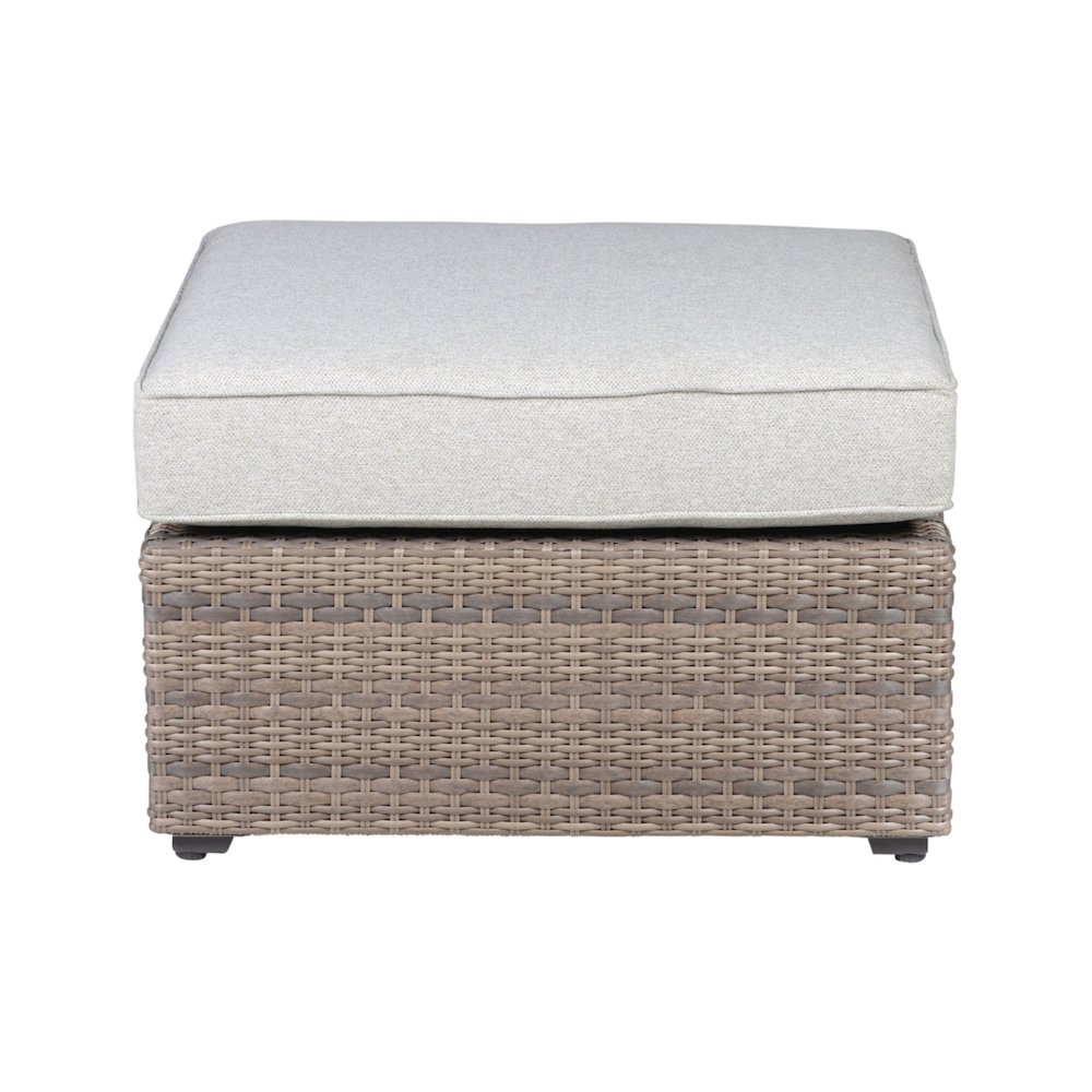 Tamyra Corner Side Table & Ottoman