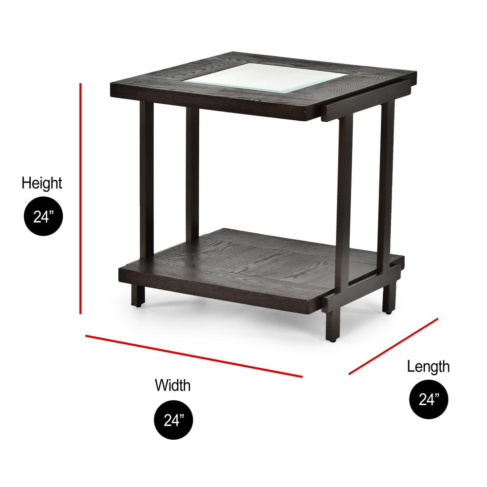 Terrell End Table 24″x24″x24″H