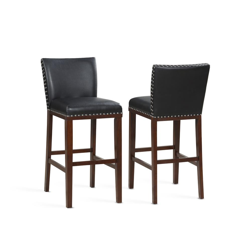 Tiffany Black KD Bar Stool – set of 2
