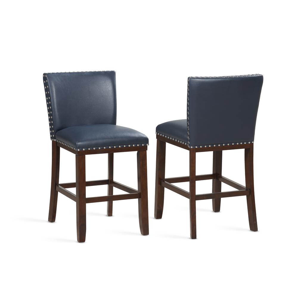 Tiffany Navy KD Counter Stool – set of 2
