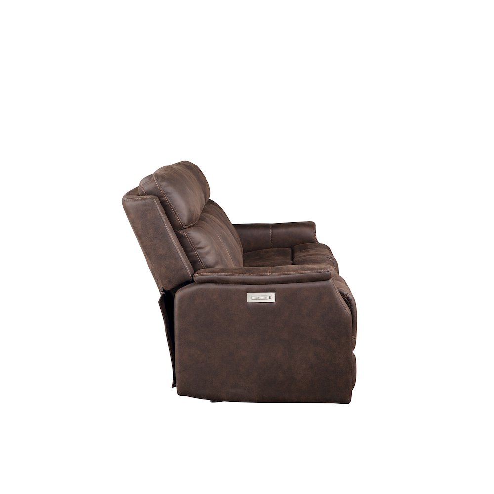 Valencia Dual Power Reclining Sofa – Walnut