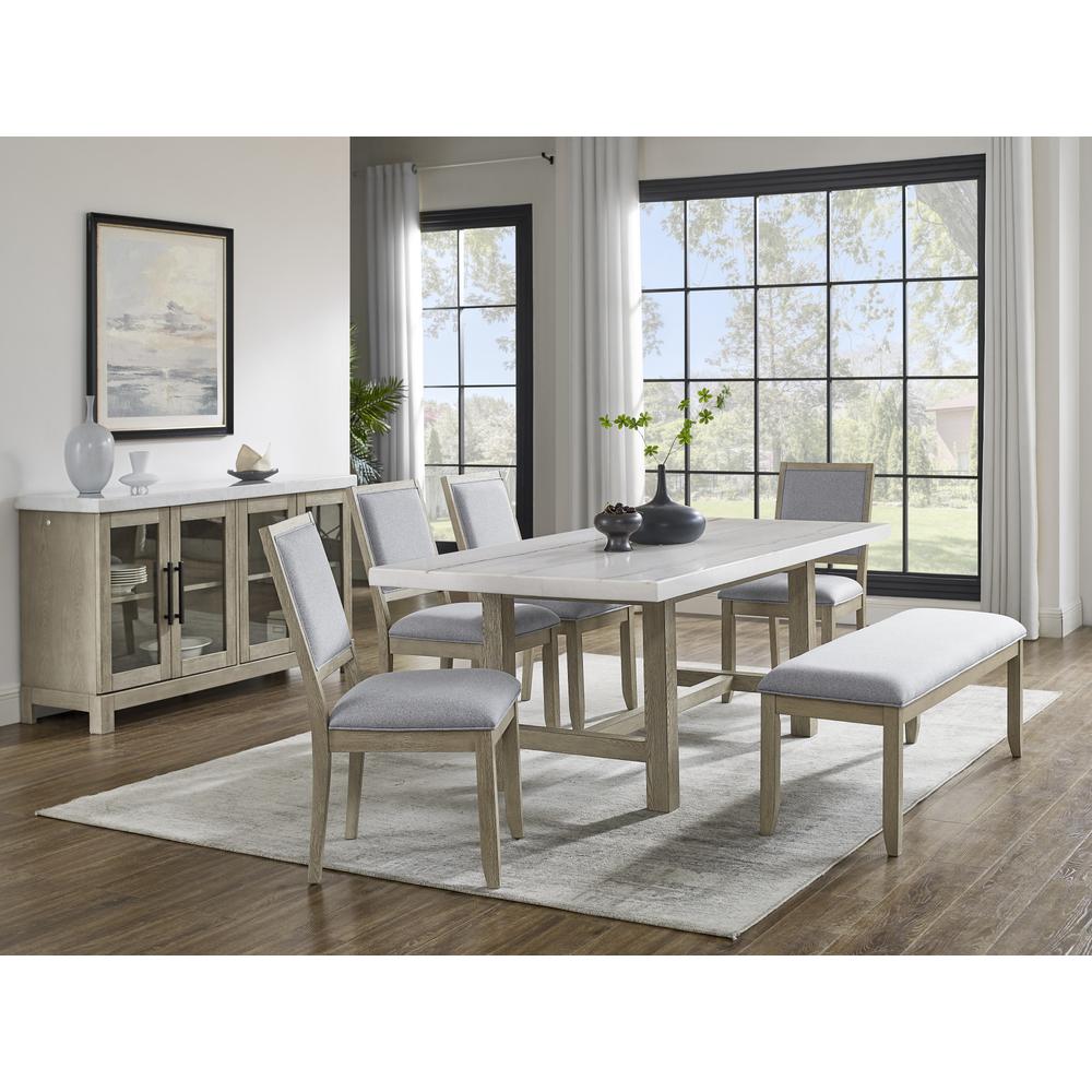 Carena Upholstered Top Bench
