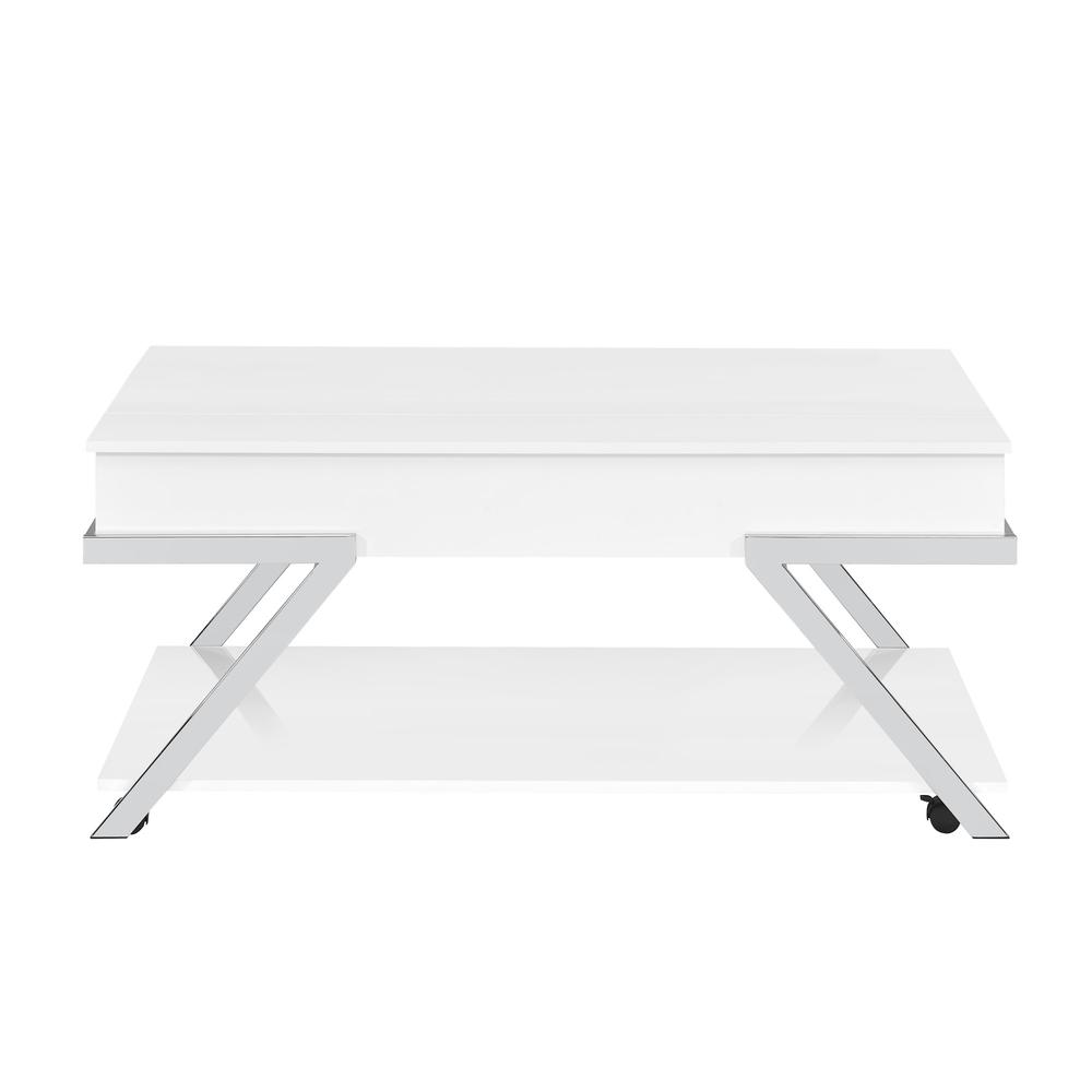 Zena Lift-Top Cocktail Table with Casters