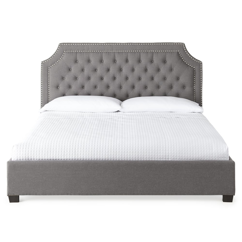 Willshire King Bed Gray