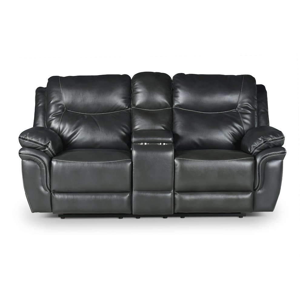 Isabella Console Loveseat Grey
