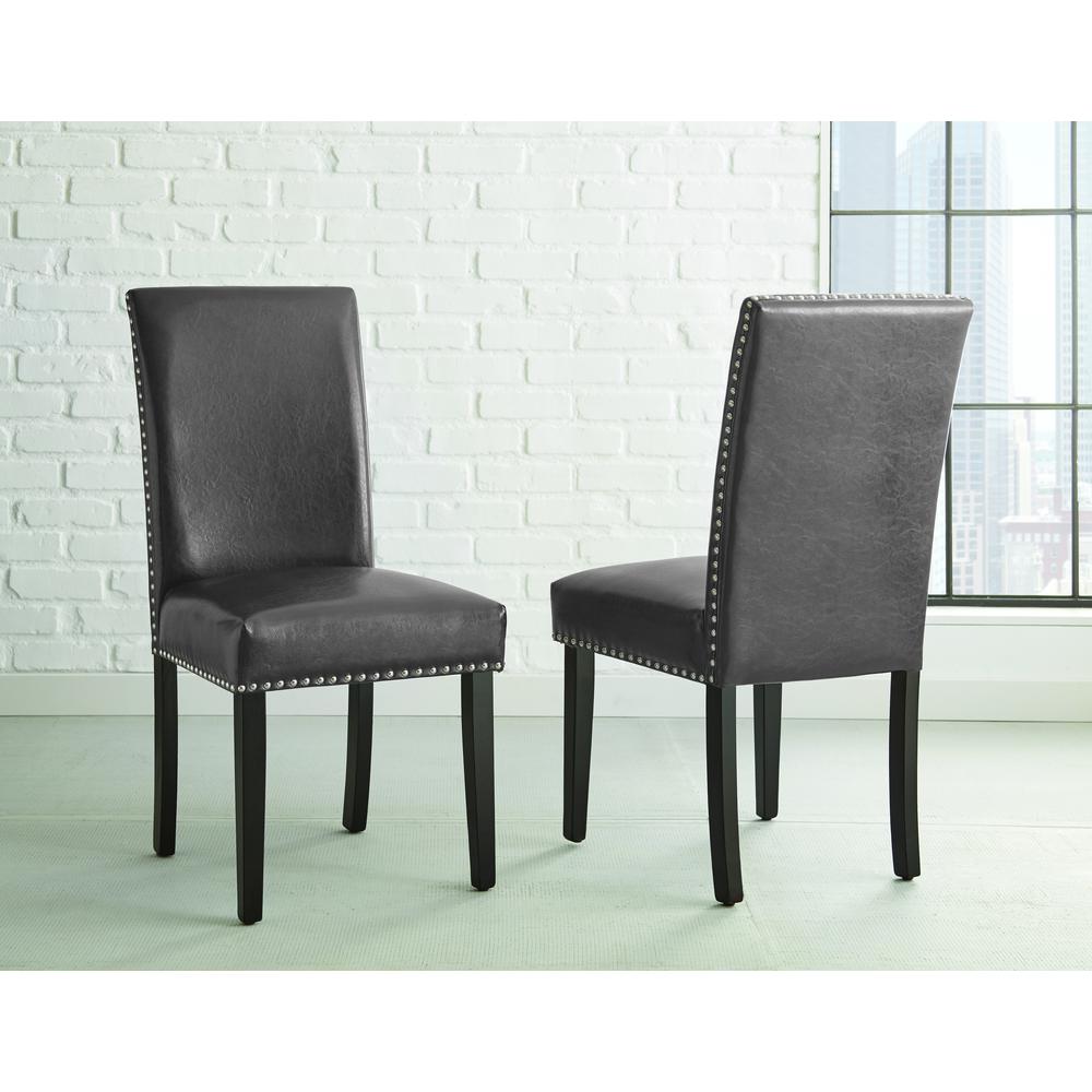 Verano Gray Side Chair – set of 2