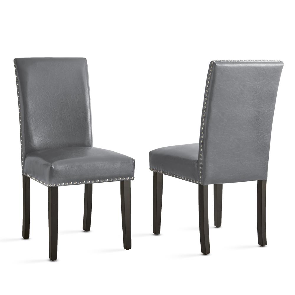 Verano Gray Side Chair – set of 2