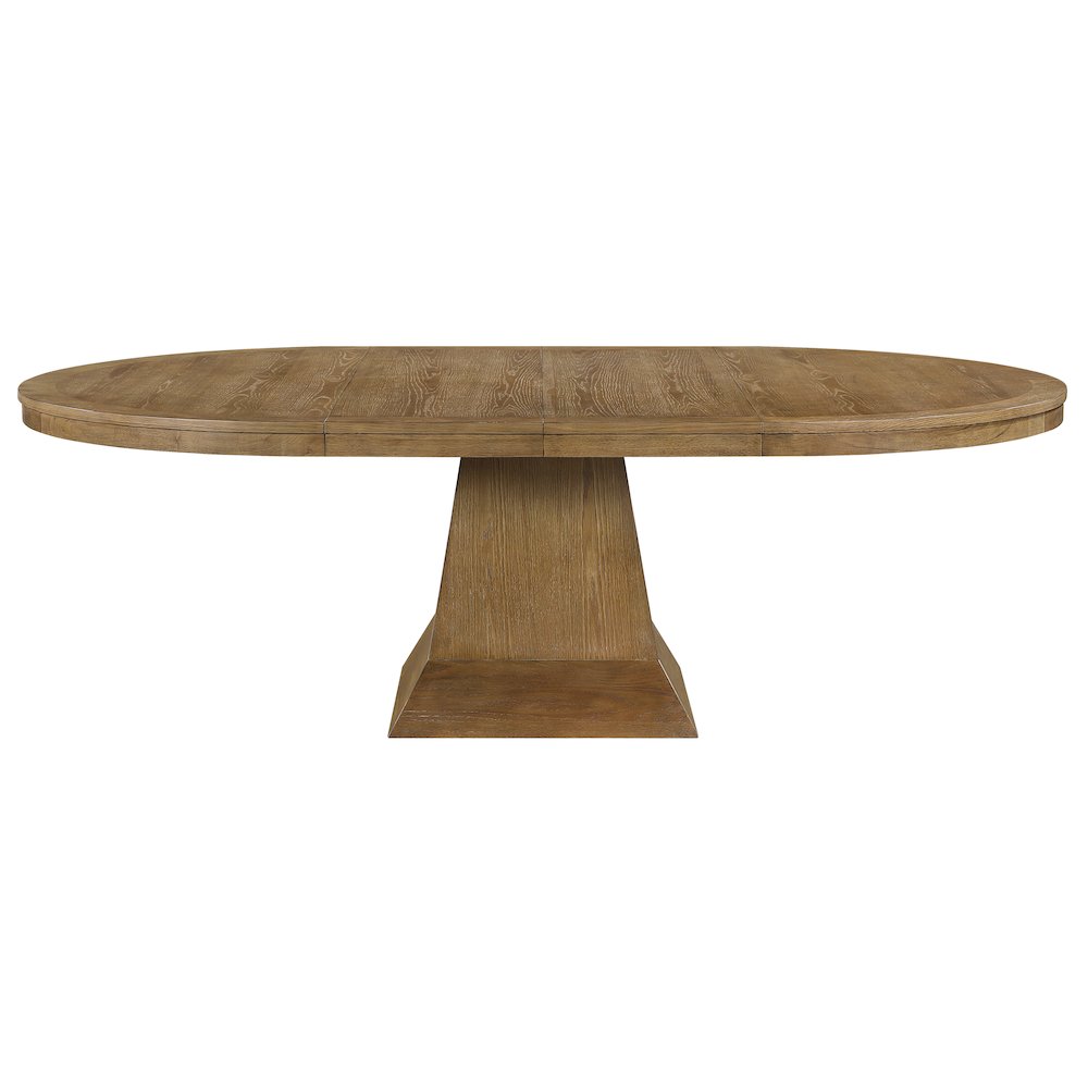 Vaughn 60-96″ Driftwood Table with 2-18″ Leaves