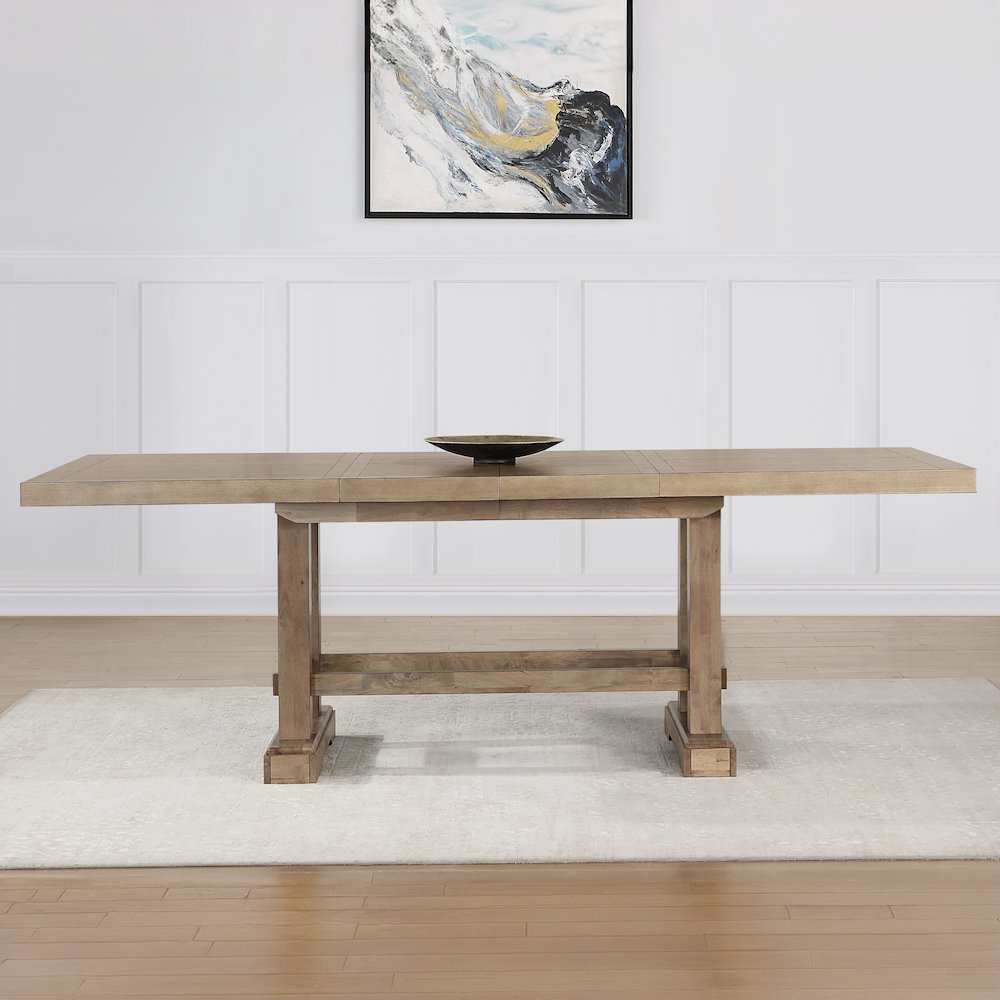 Napa Counter Table with 2-18 inch leaves