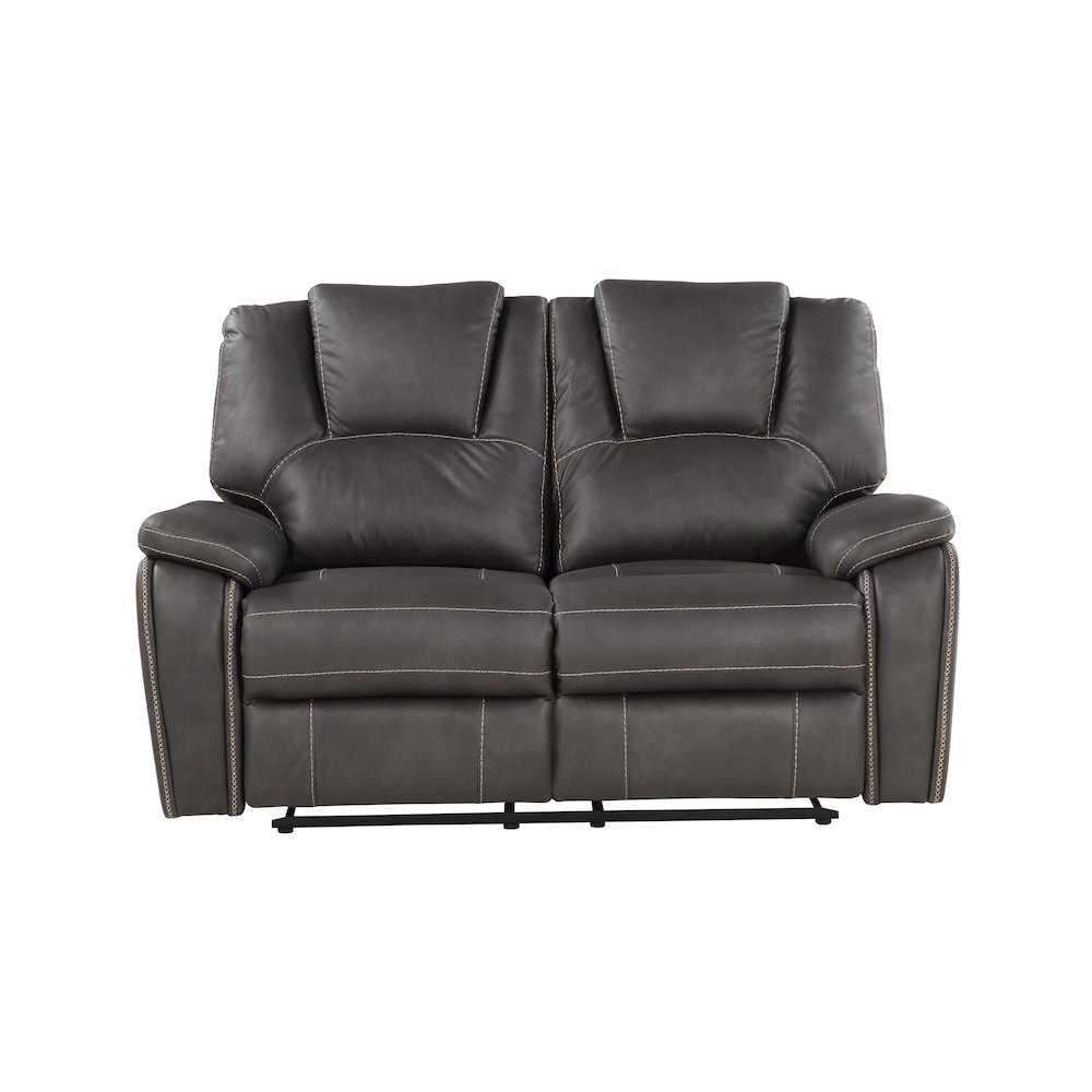 Katrine Charcoal Manual Loveseat