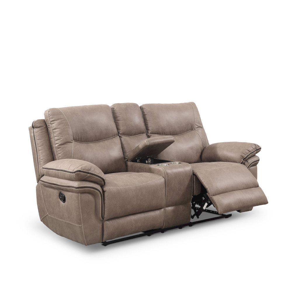 Isabella Console Loveseat Sand