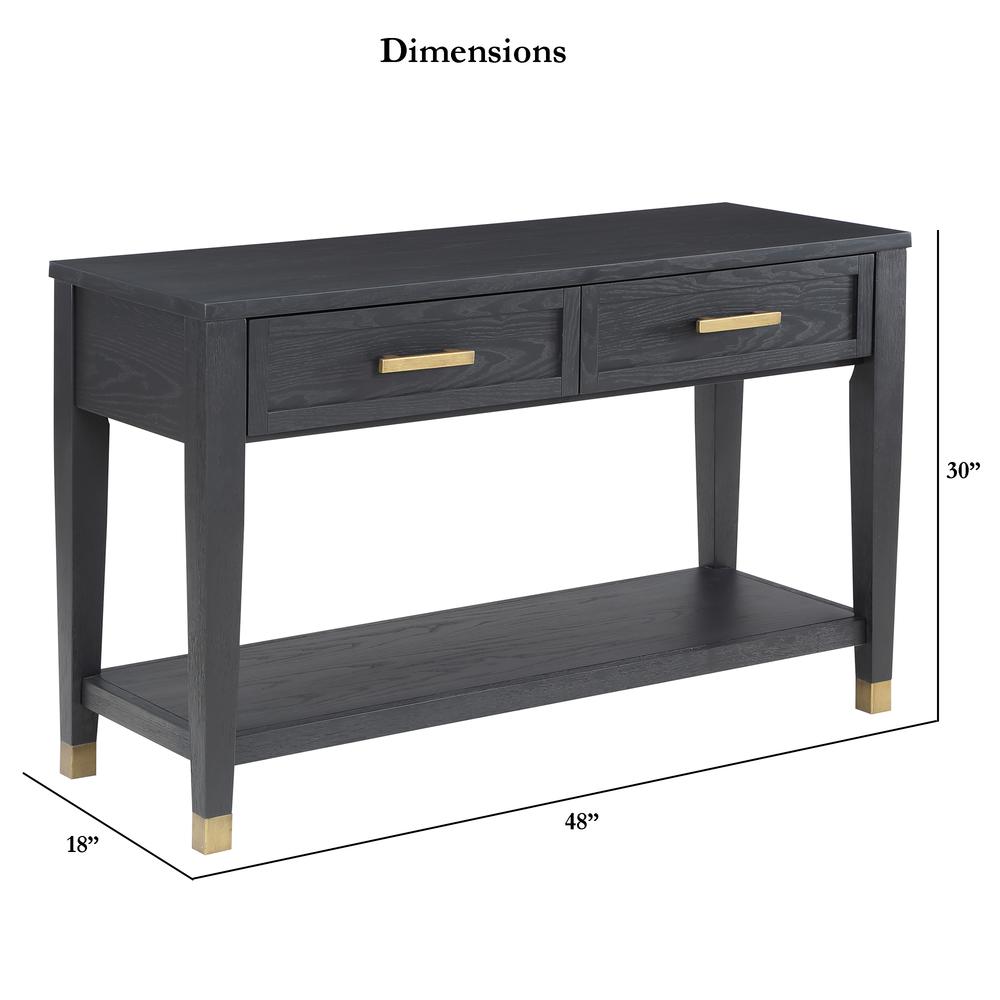 Yves Sofa Table 48″x18″x30″